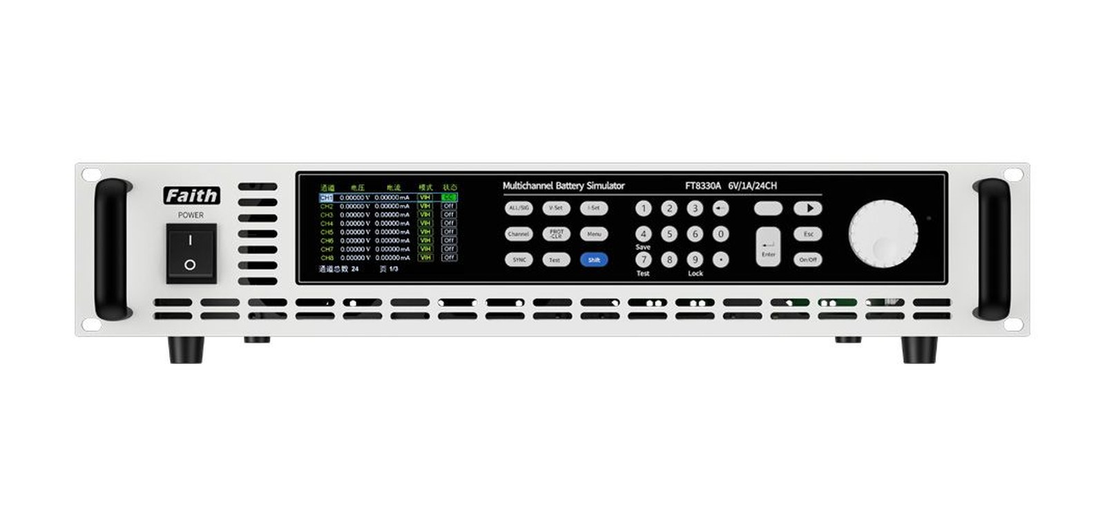 FaithTech FT8330 battery emulator for BMS testing and battery simulator applications